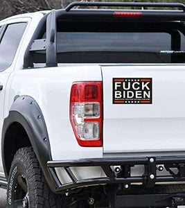 10 Pack Fuck Biden Truck Sticker F Biden Decals 2021 Vote Political FCK Control Anti-Biden Bumper Sticker Laptop Bumper Decal Window Waterproof Decal Car Decoration