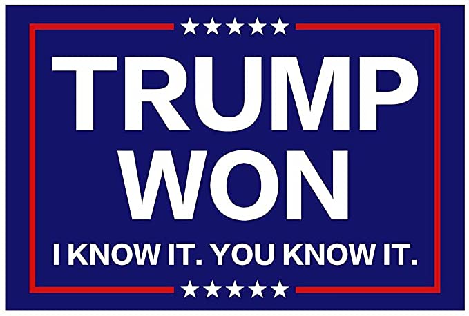 10 Pack Donald Trump Won I Know It You Know It 2024 Take America Back Stickers Car Bumper Laptop Window Vinyl Waterproof Decal Stickers