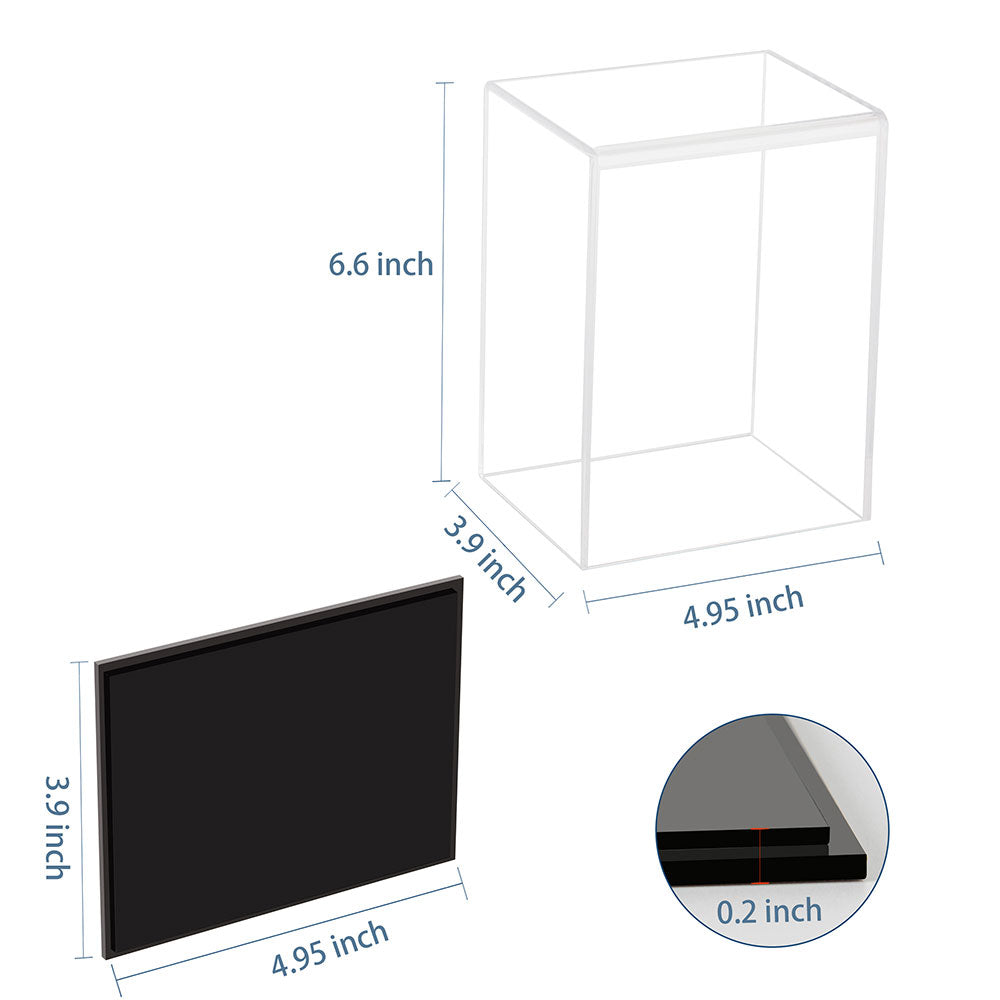 ZSNIAN Funko Pop Display Case Clear Acrylic Box Figure Toy Protector Kids Collectibles