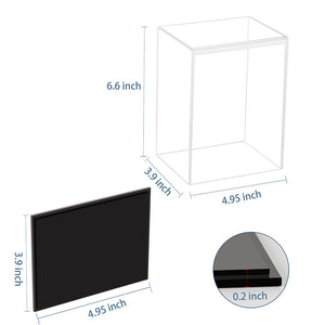 ZSNIAN Funko Pop Display Case Clear Acrylic Box Figure Toy Protector Kids Collectibles