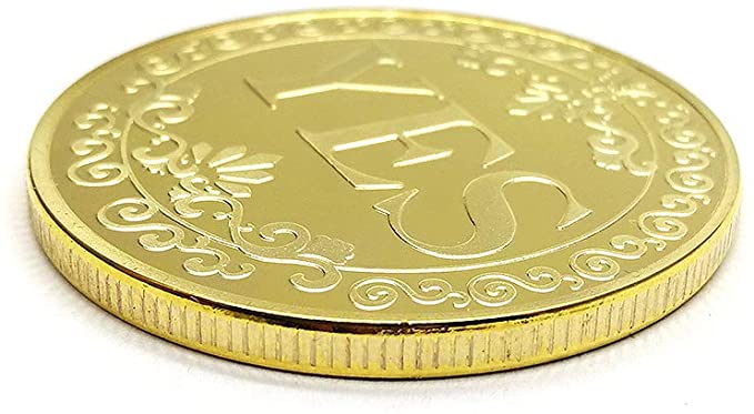 Lymhy Yes No Coin Authentic 24k Gold Collectible Coin Memorabilia Gift