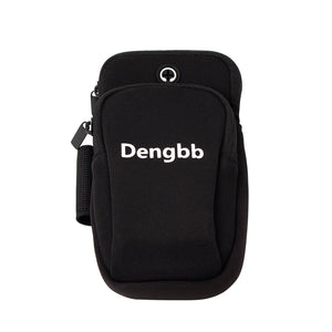 Dengbb Sport Arm Bag Waterproof Sweat Proof Adjustable Arm Strap, Suitable for iPhone, Samsung&Mobile Phones Up to 6.0 Inches in Size.