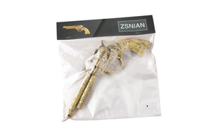ZSNIAN Children's Western Cowboy Police Toy Pistol Suitable for Police Role-Playing, Cowboy Theme Party Costume Accessories Stage Props